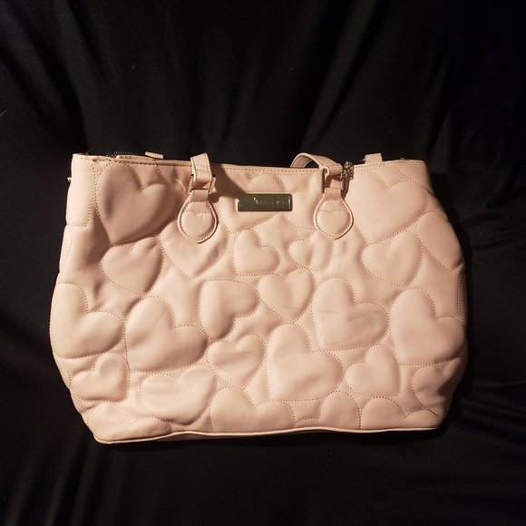 Bags Betsy Johnson Large Pink Purse Poshmark